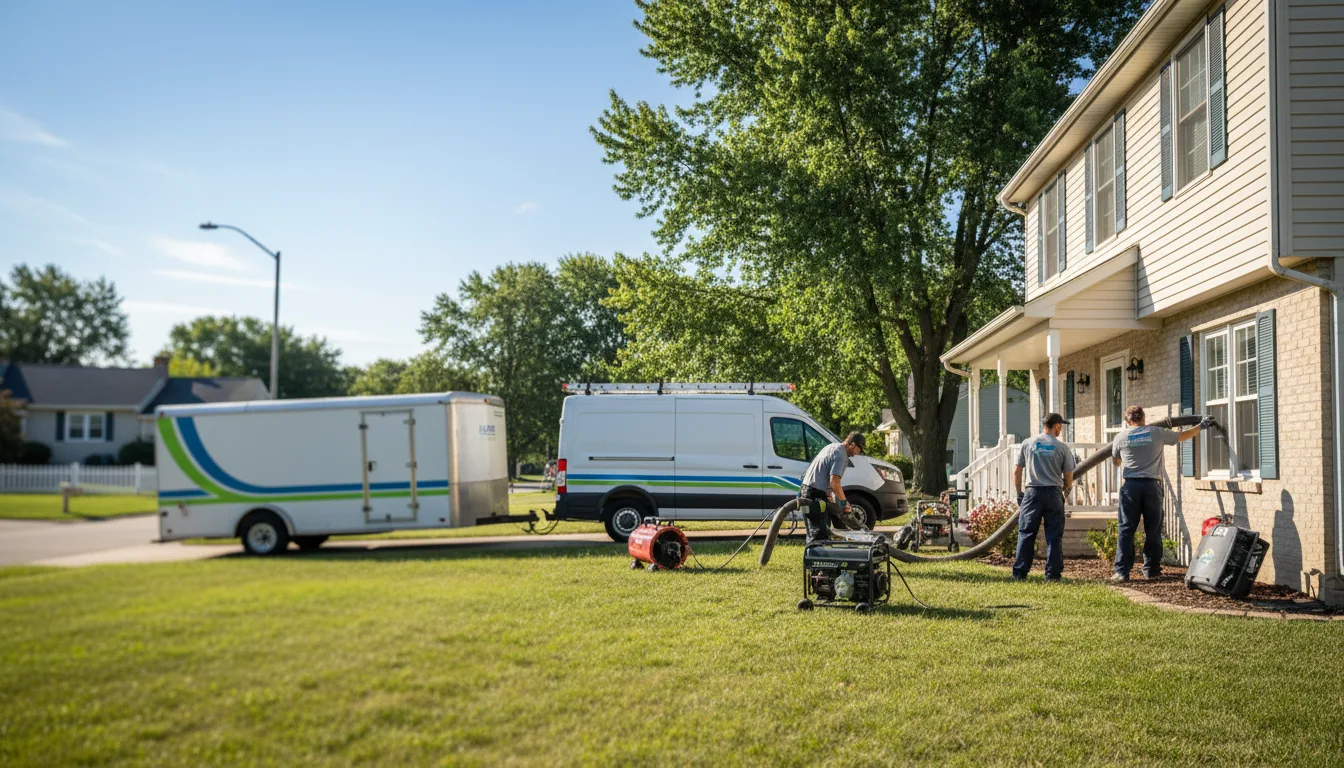 Flooded Basement Restoration And Cleanup With Repair in Walker, MI near me